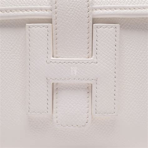 hermes jige white|hermes jige with strap.